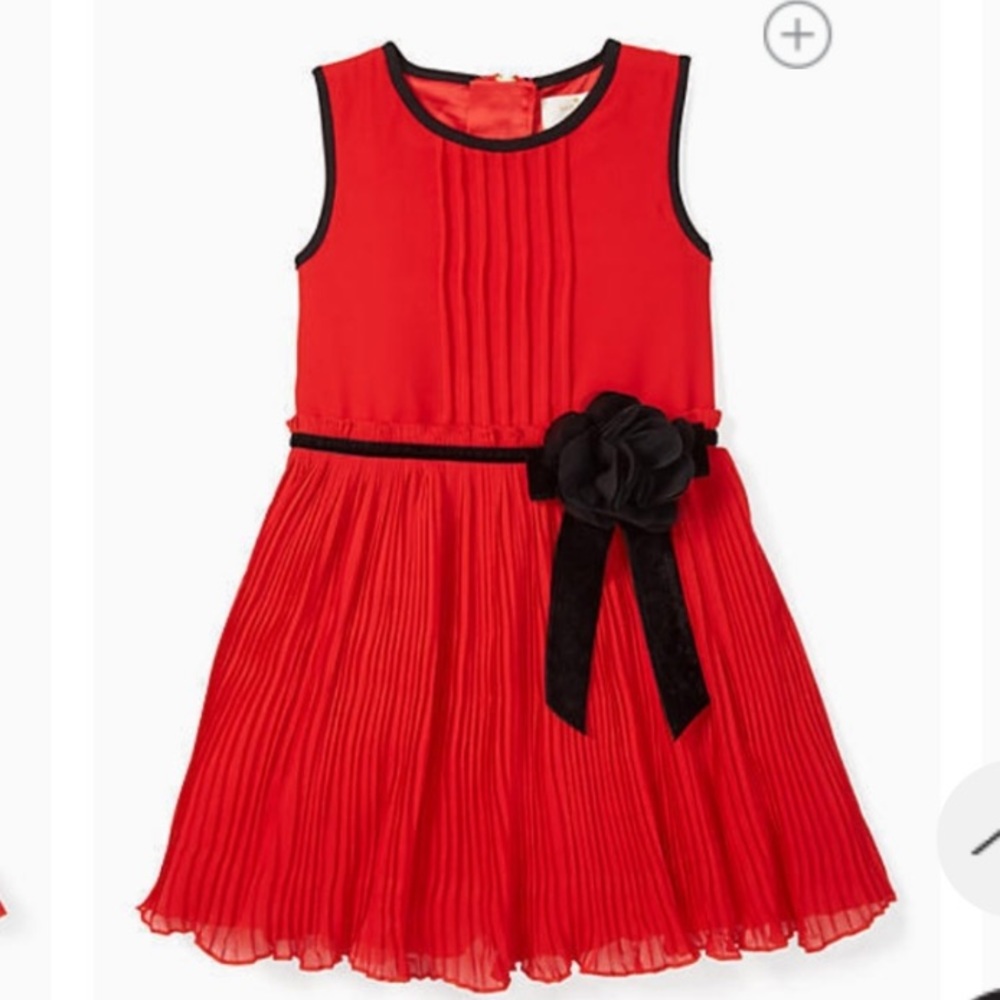 Kate spade Studio Red Chiffon Dress